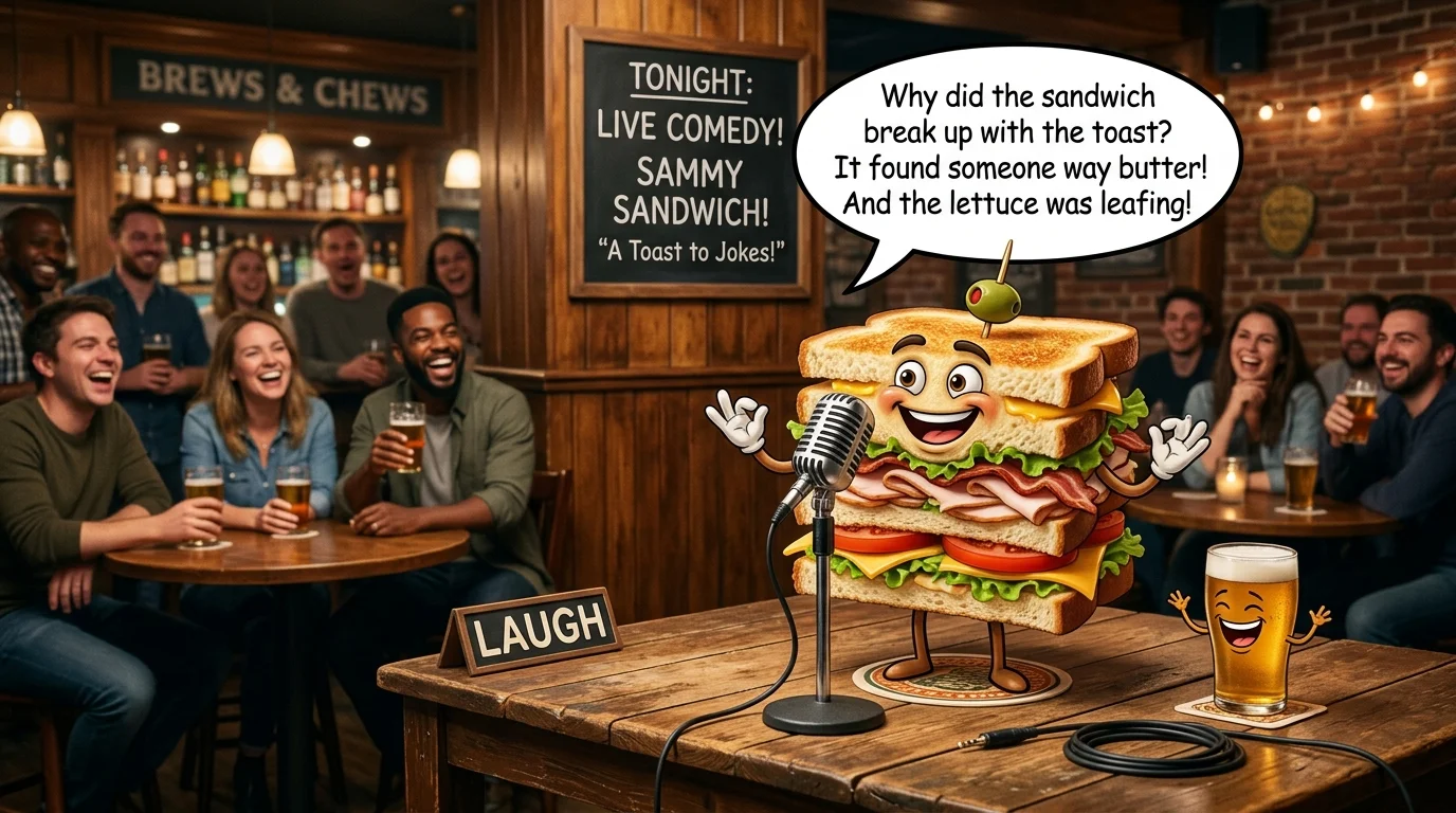 Around the World Sandwich Jokes