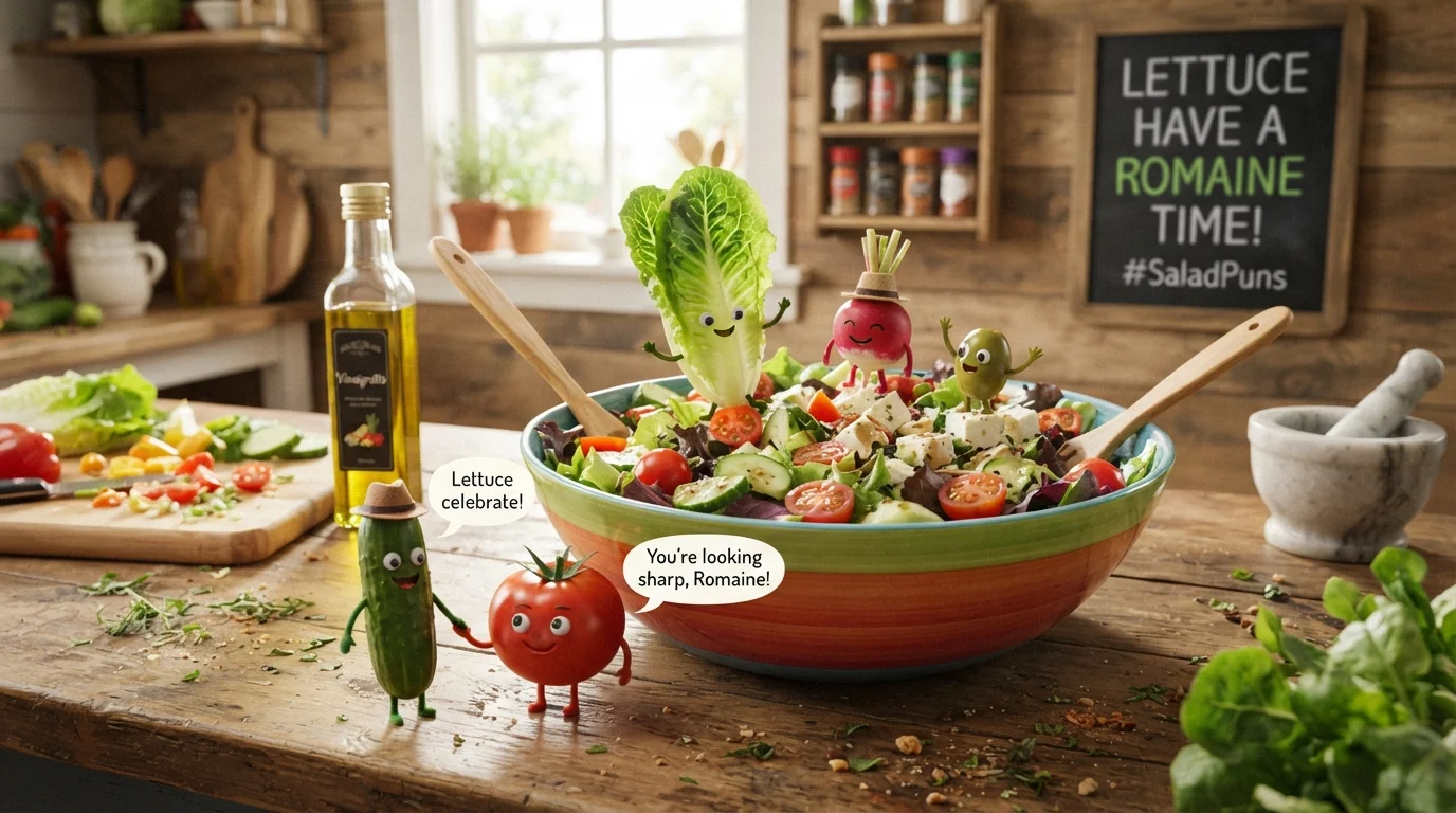 Cheese Salad Puns