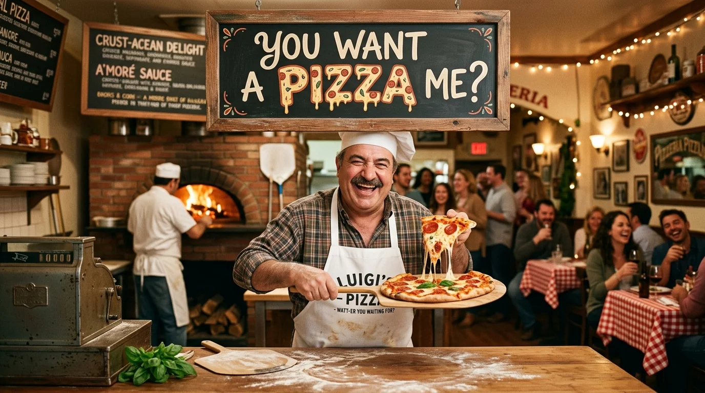 Chef Pizza Puns