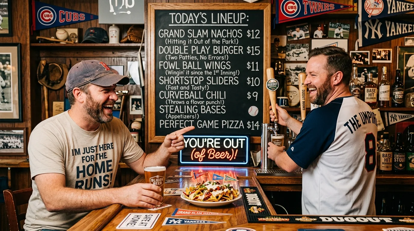 Classic Baseball Puns