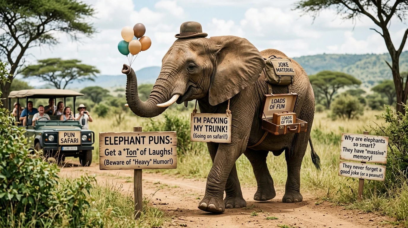 Classic Elephant Puns