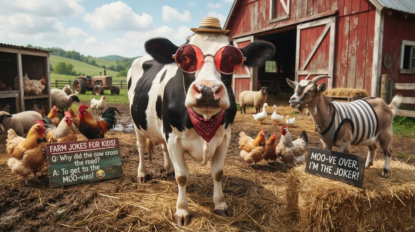 Classic Farm Jokes for Kids