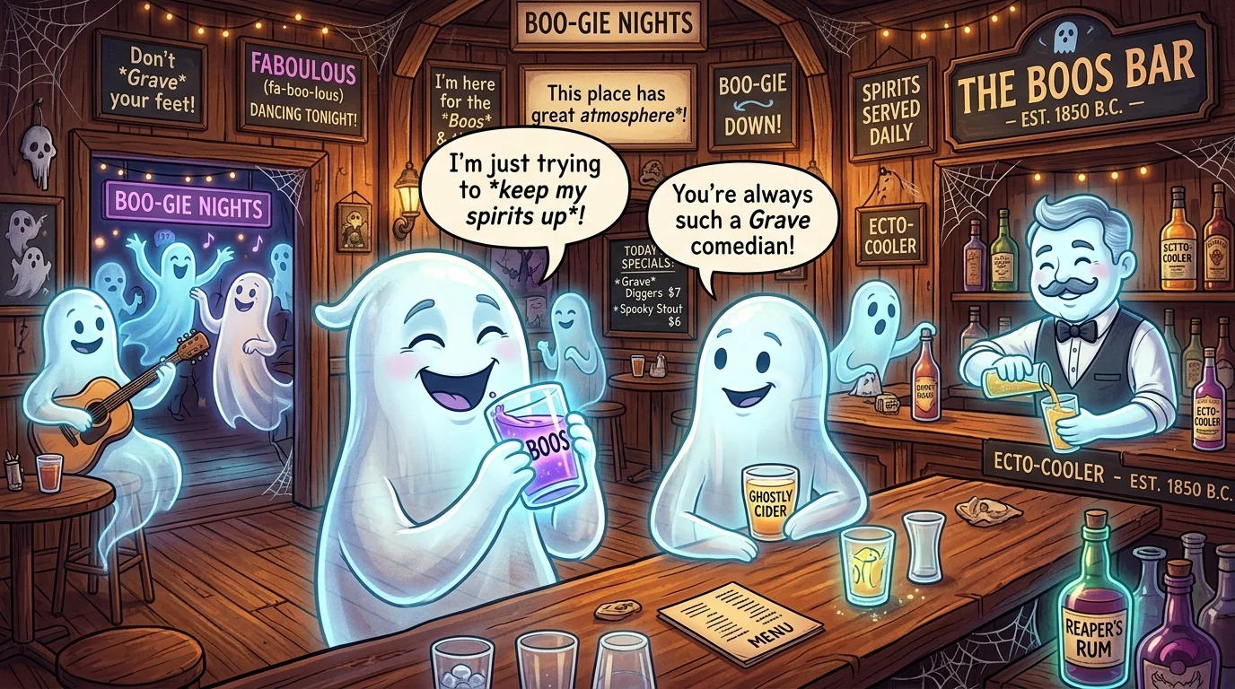 Classic Ghost Puns