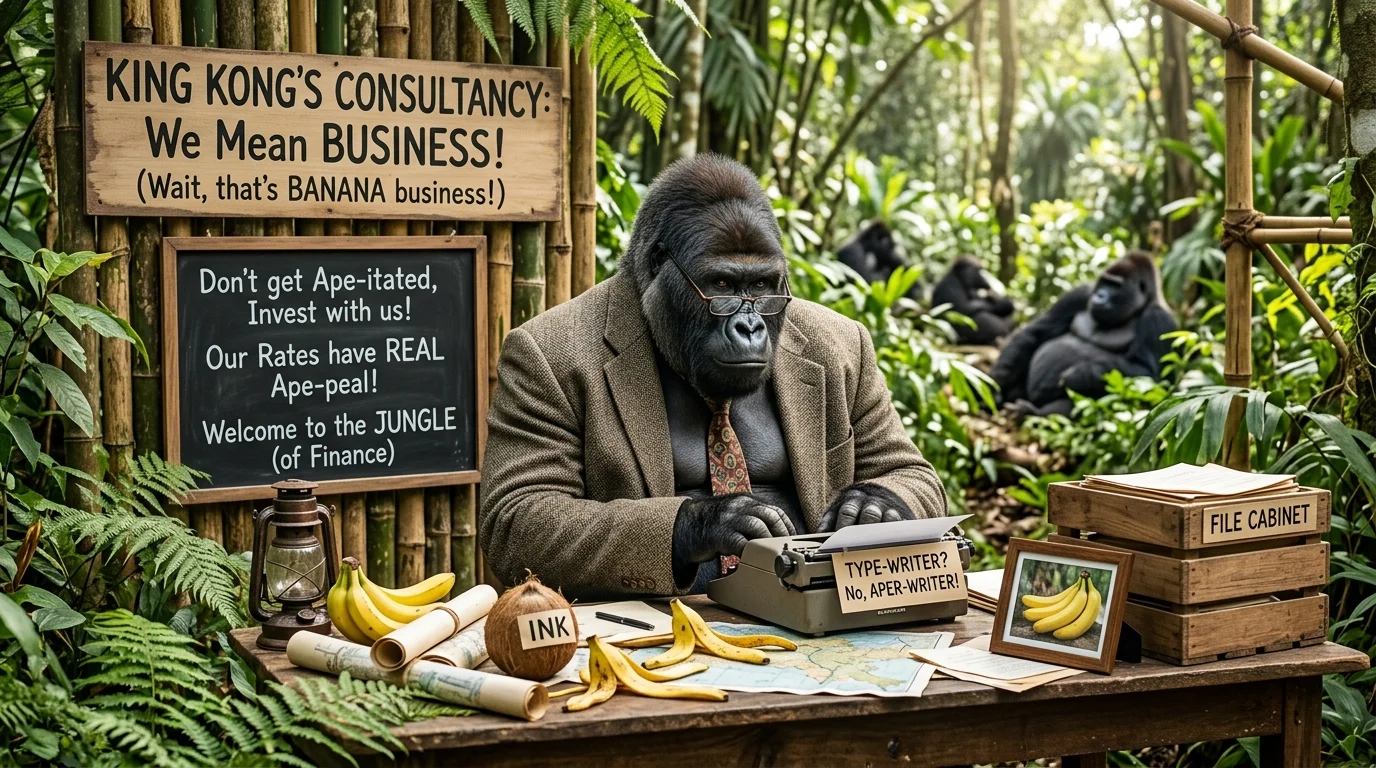 Classic Gorilla Puns