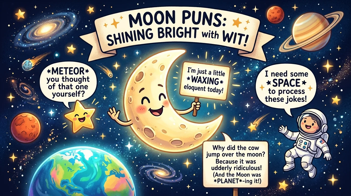 Classic Moon Puns