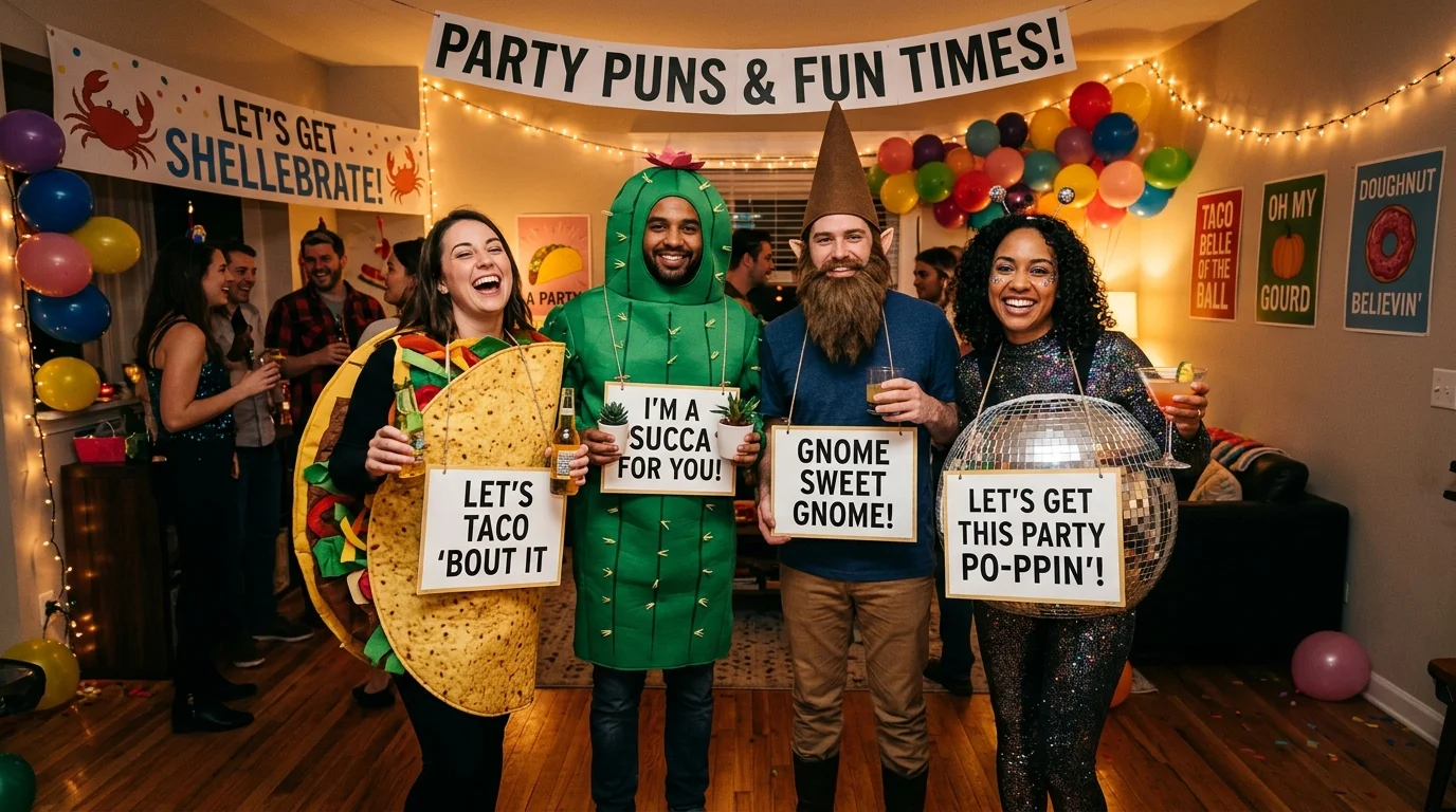 Classic Party Puns