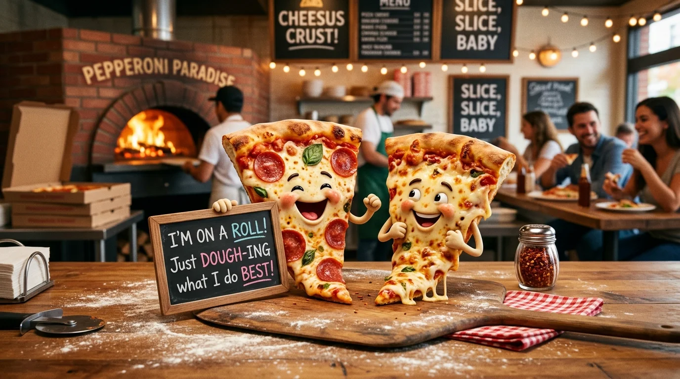 Classic Pizza Puns