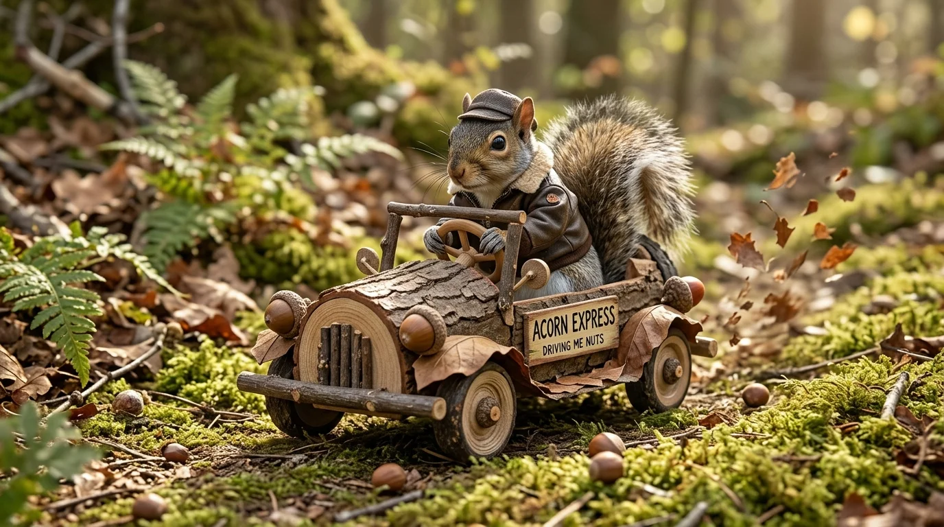 Classic Squirrel Puns