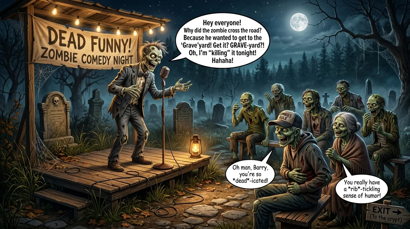 Classic Zombie Puns