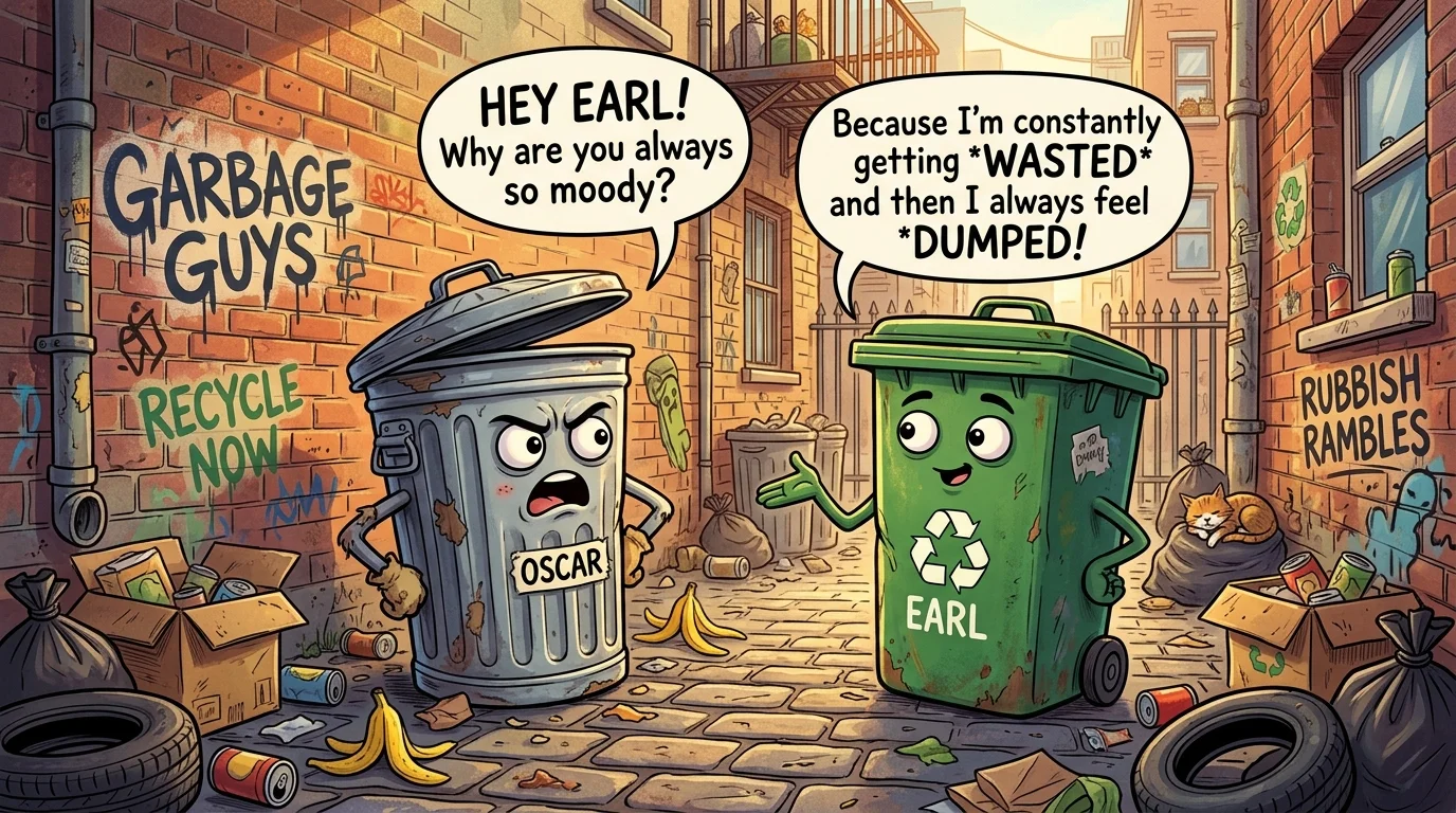 Cute Garbage Puns