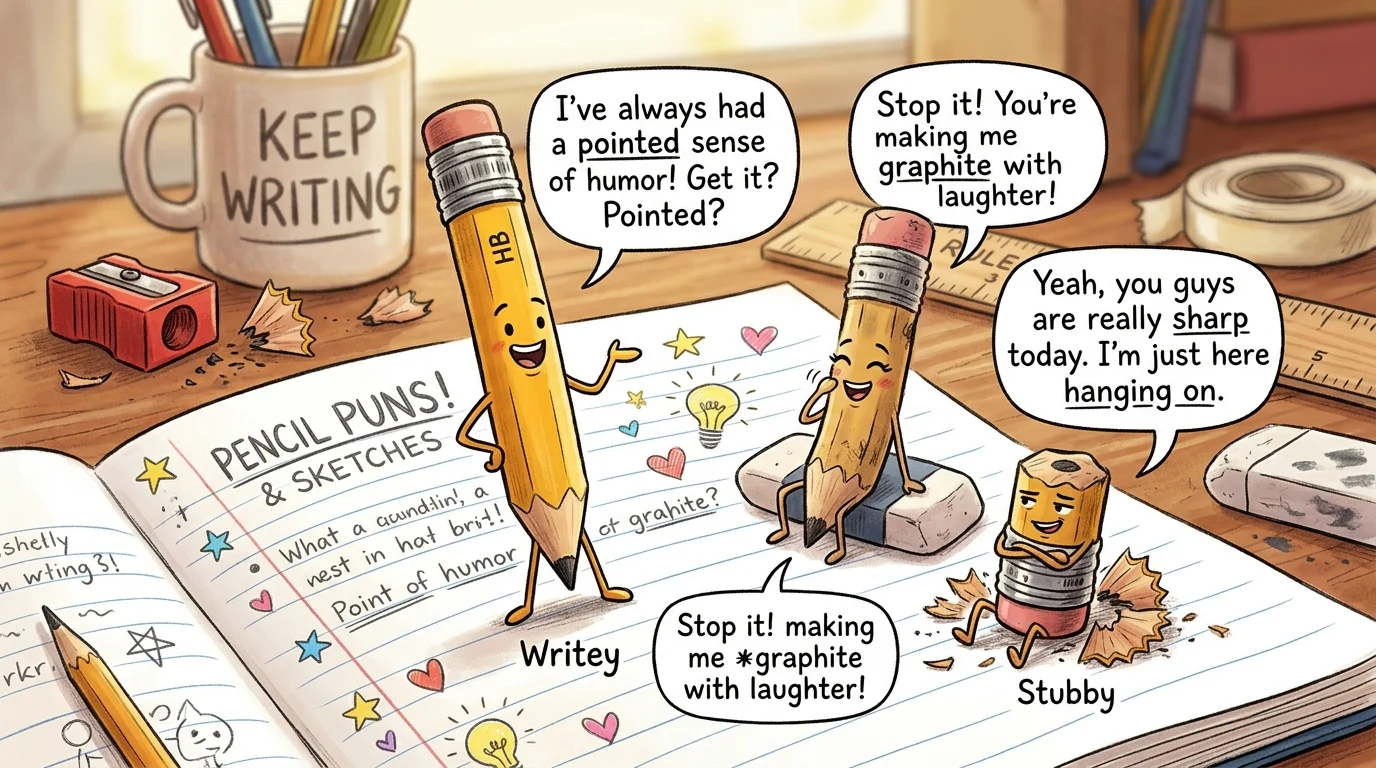 Cute Pencil Puns