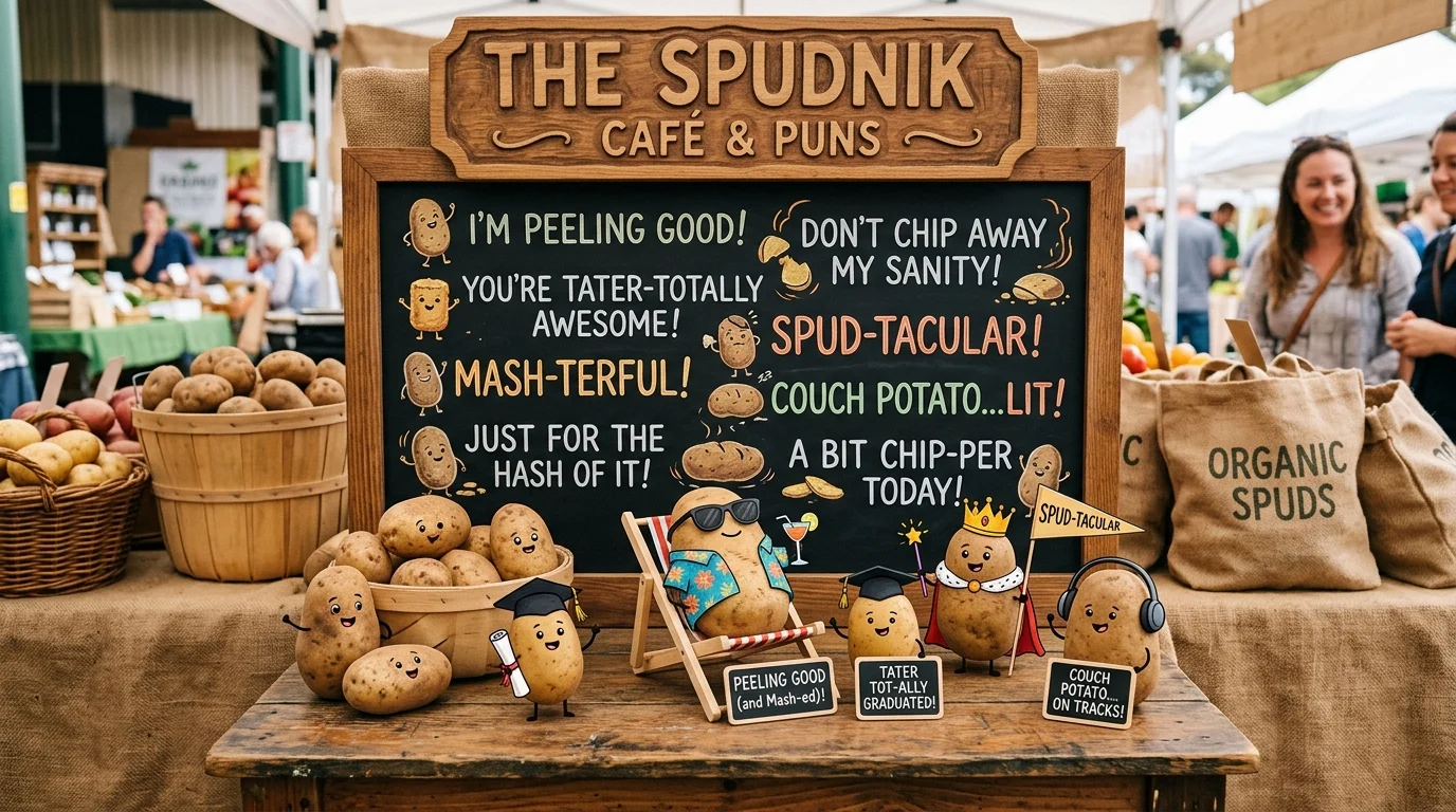 Cute Potato Puns