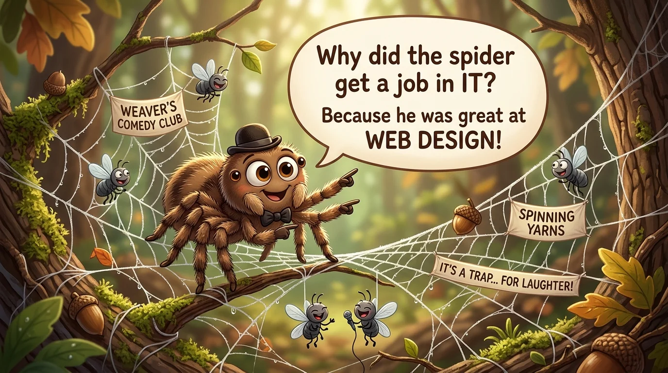 Cute Spider Puns
