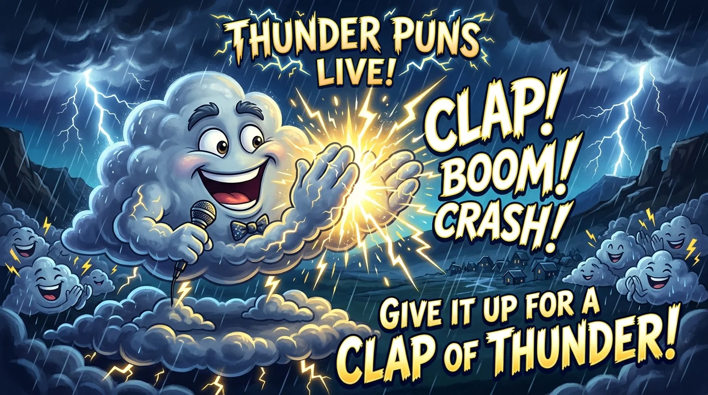 Nature Thunder Puns