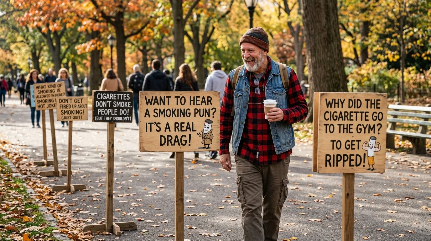 Party Smoking Puns