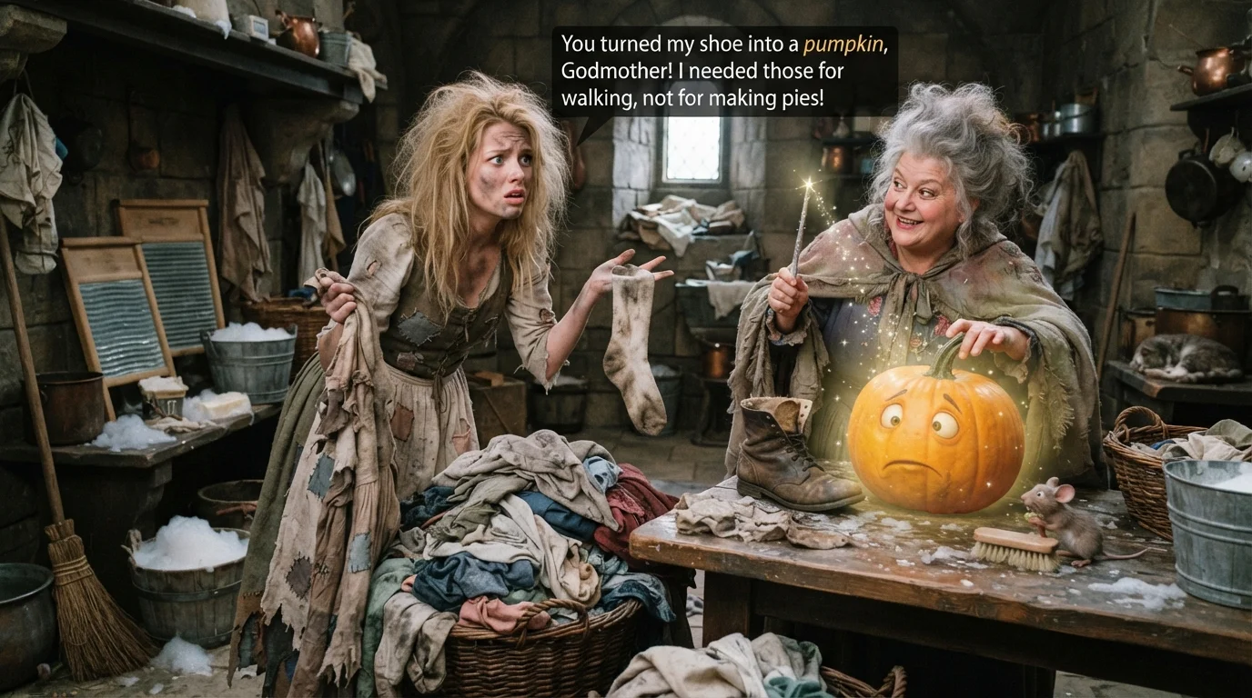 Pumpkin Carriage Humor