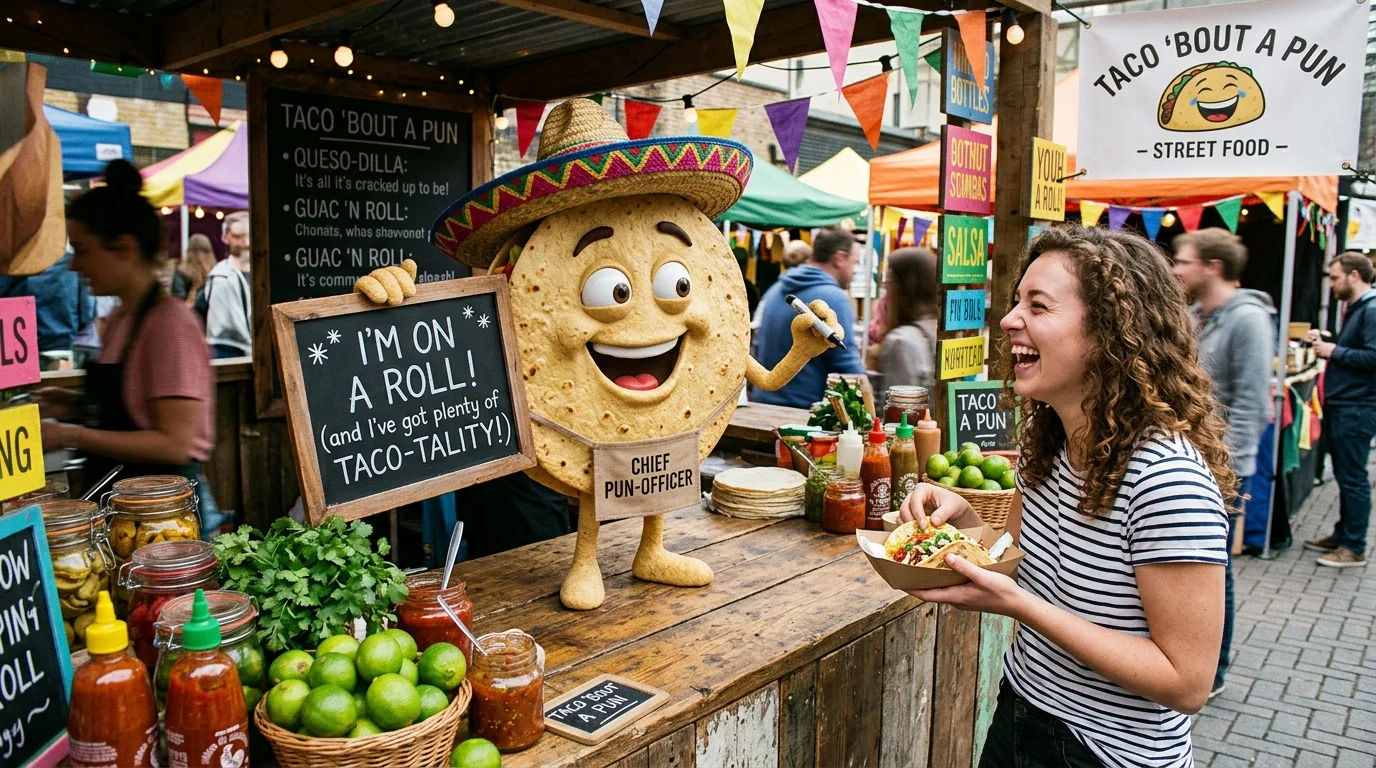 Tortilla Party Puns