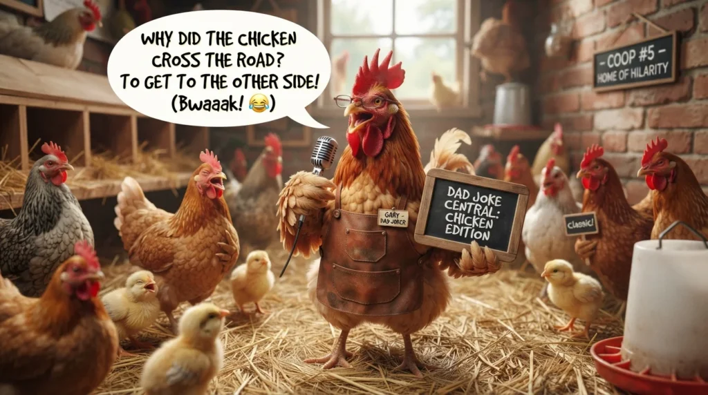 chicken dad jokes