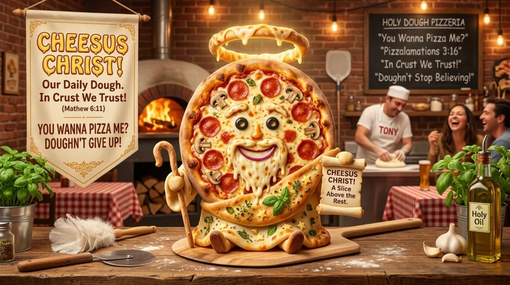 funny pizza puns