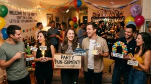 party puns