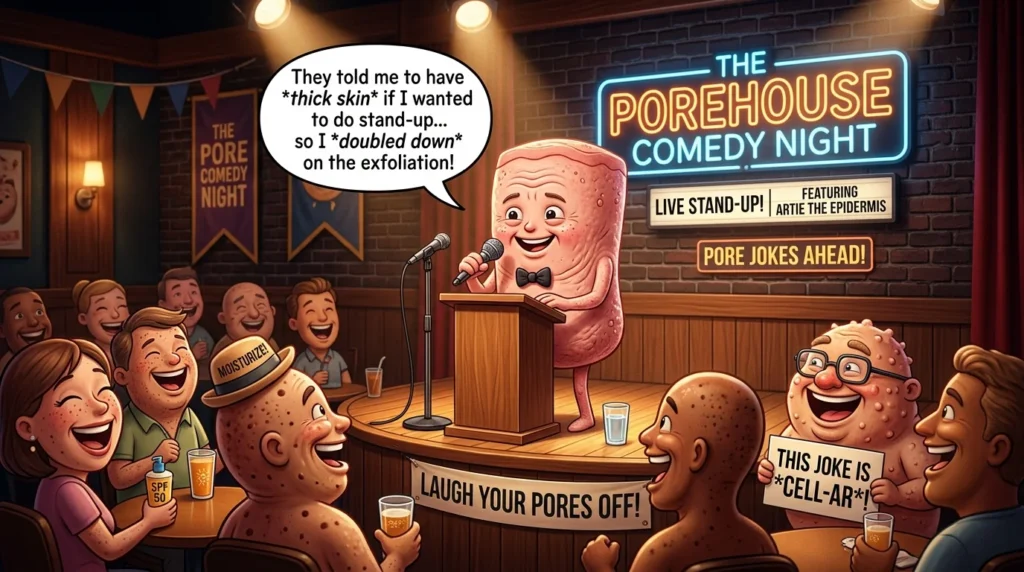 skin puns