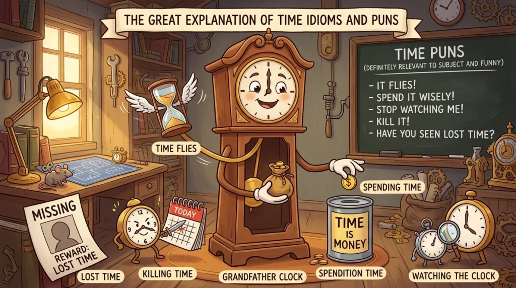 time puns
