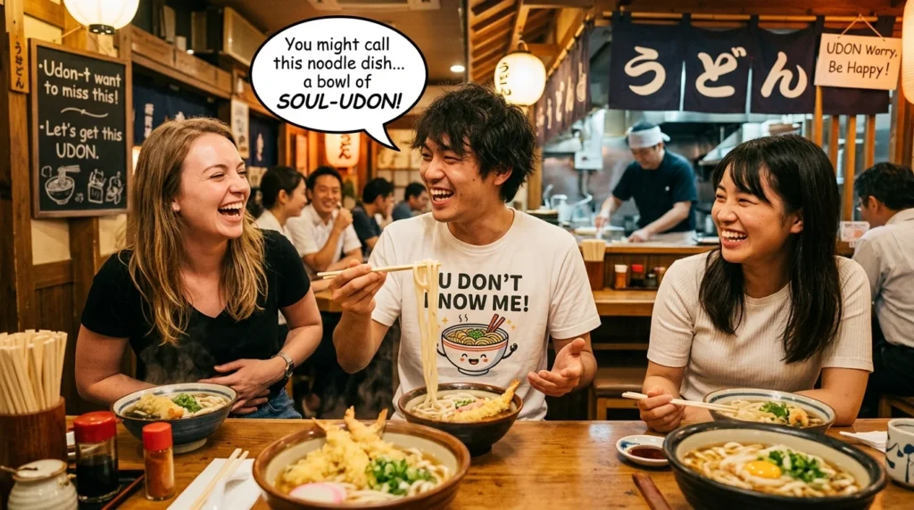 udon puns